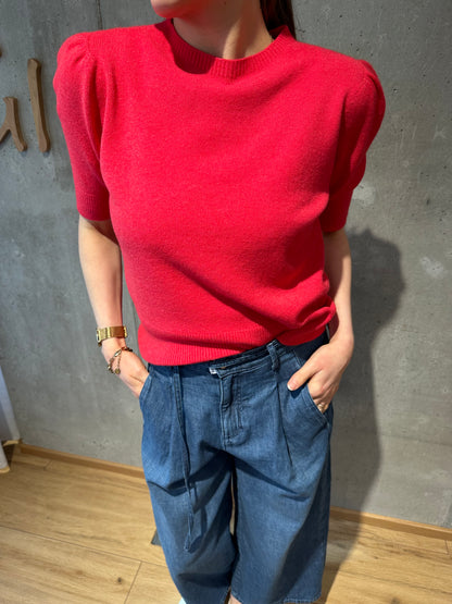 MG-Pulli "Moni Puffärmel kurzarm" versch. Farben