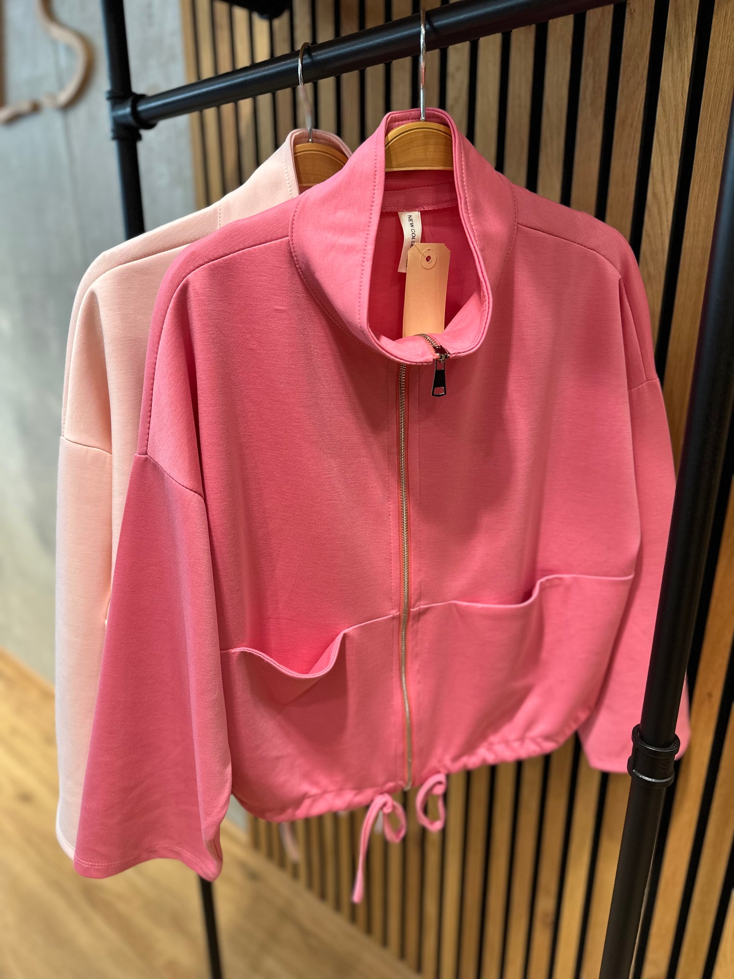 Zip-Jacke "Zendaya verkürzt" - Versch. Farben