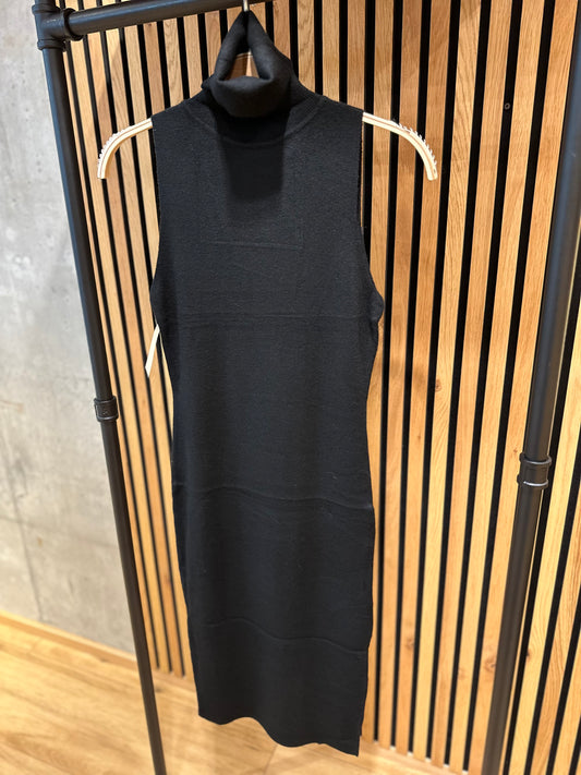 Kleid "Kate Rollkragen ohne Arm" Schwarz