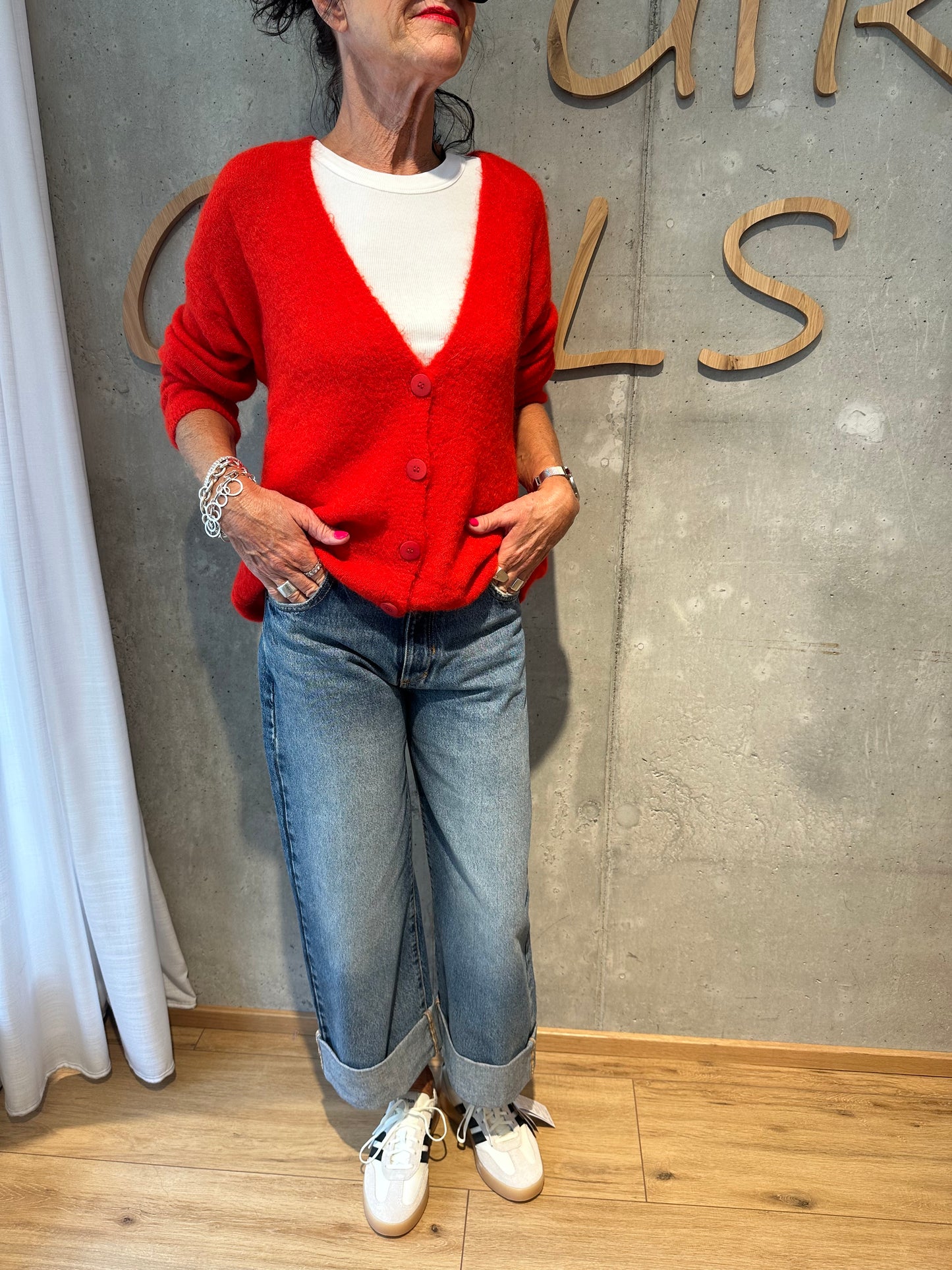 Jeans "26_THE LOOSE 16" Mittelblau