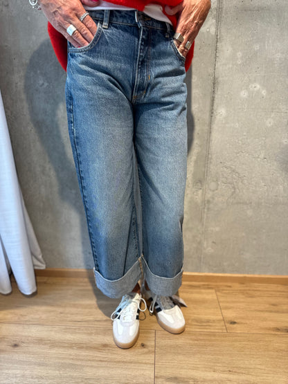 Jeans "26_THE LOOSE 16" Mittelblau