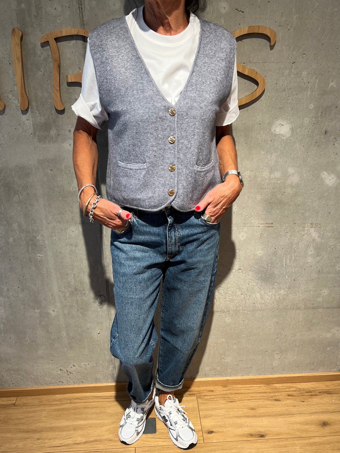 Jeans "05_THE O SHAPE 23"Dunkelblau