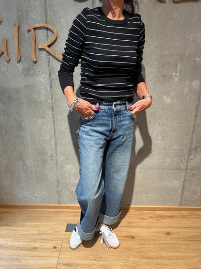 Jeans "26_THE LOOSE 16" Mittelblau