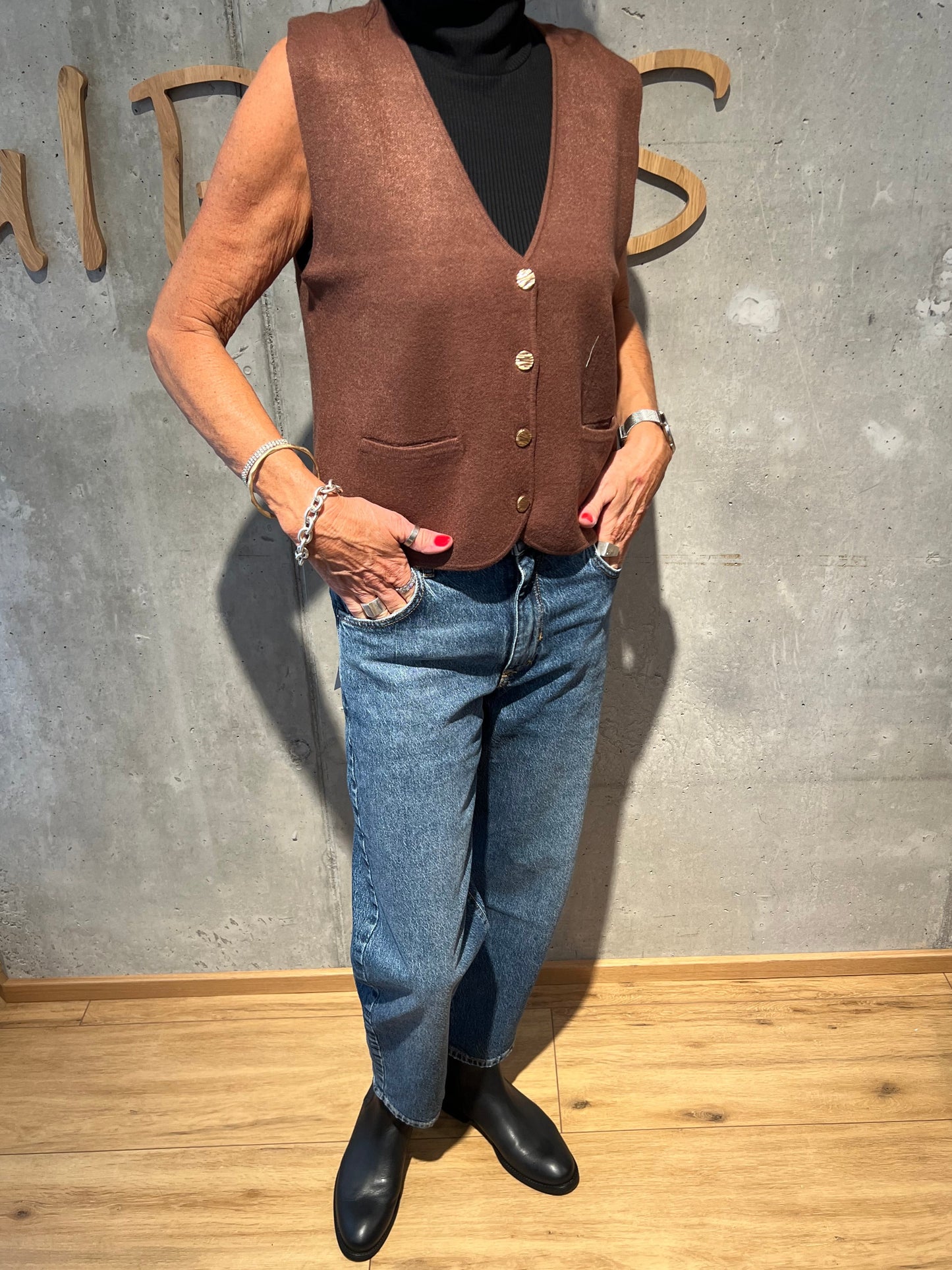 Jeans "05_THE O SHAPE 23"Dunkelblau