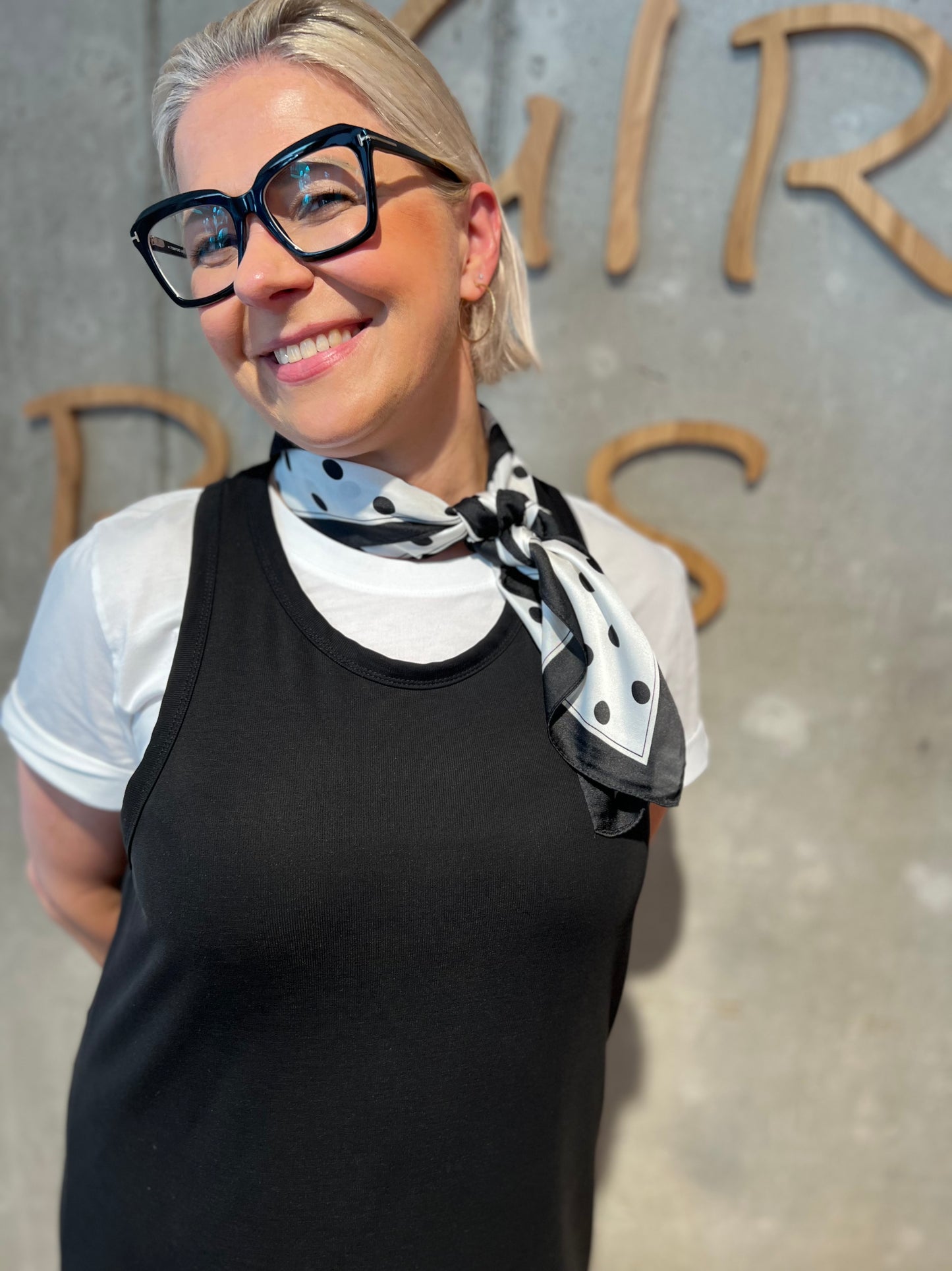 Tuch "Amelie" Gepunktet - Versch. Muster