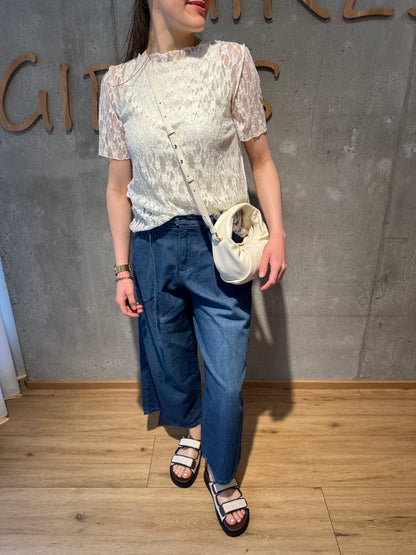 Spitzenshirt "Lotti" - Versch. Farben