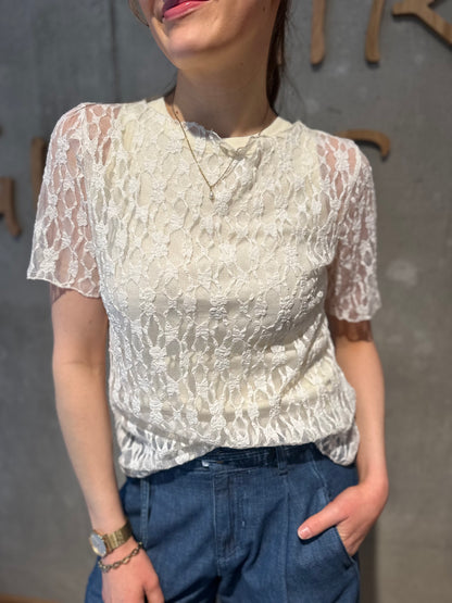 Spitzenshirt "Lotti" - Versch. Farben