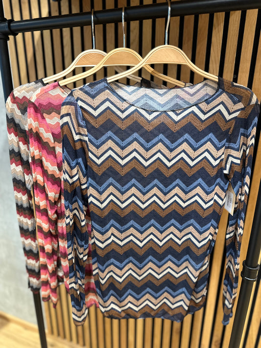 Shirt "Selena mit Musterung" - Versch. Farben