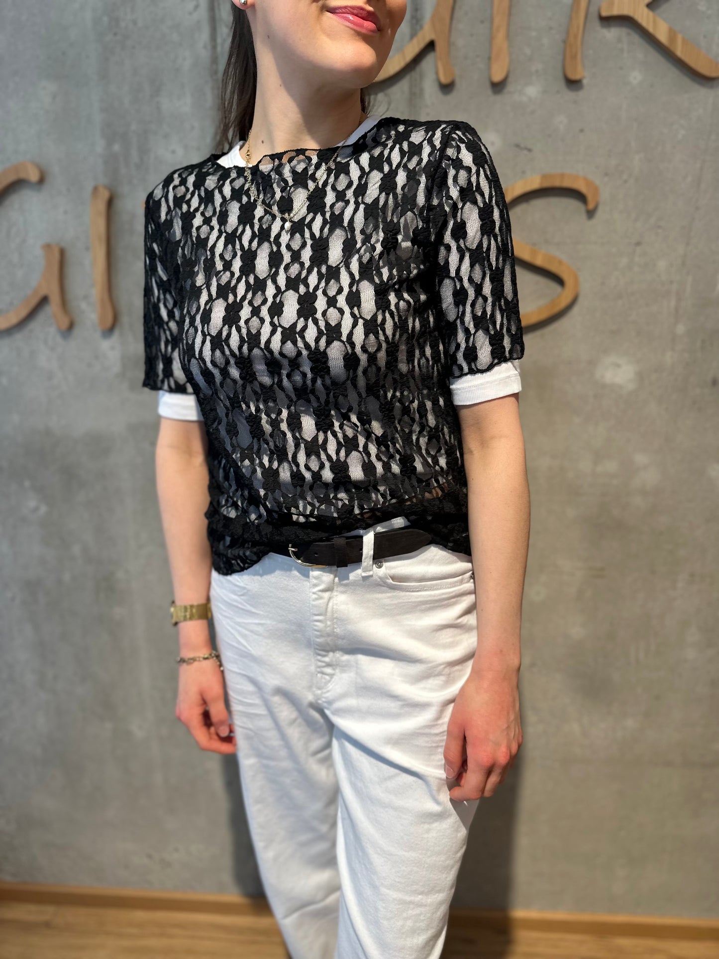 Spitzenshirt "Lotti" - Versch. Farben