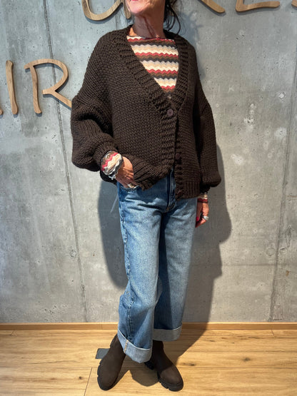Strickjacke "Stella grob" - Versch. Farben