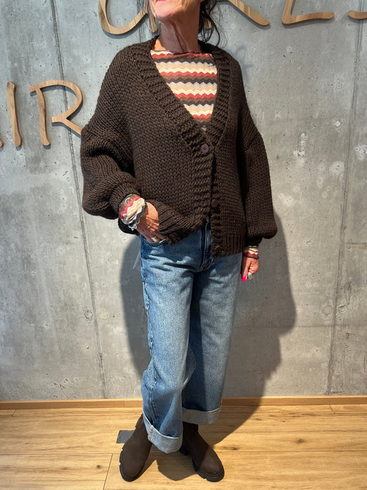 Strickjacke "Stella grob" - Versch. Farben