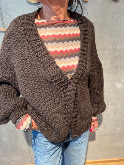 Strickjacke "Stella grob" - Versch. Farben