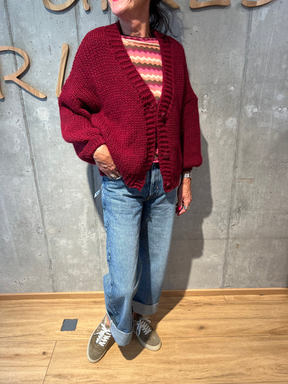 Strickjacke "Stella grob" - Versch. Farben