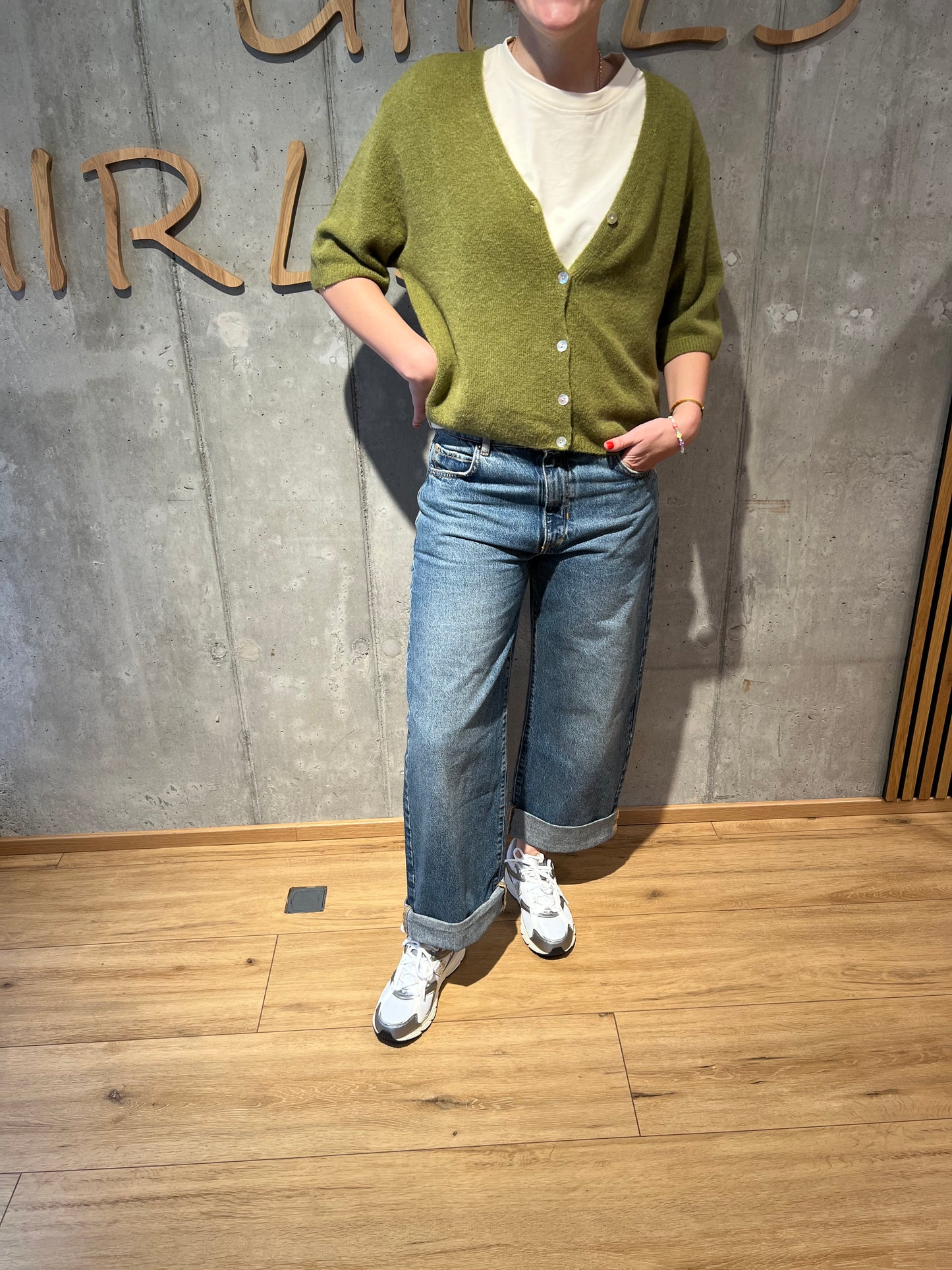 Jeans "26_THE LOOSE 16" Mittelblau