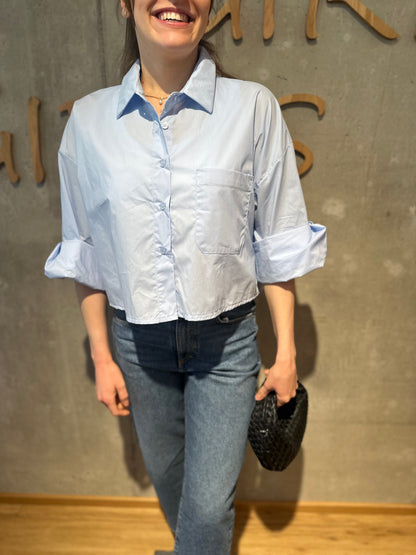 Bluse "Bianca verkürzt " - Versch. Farben