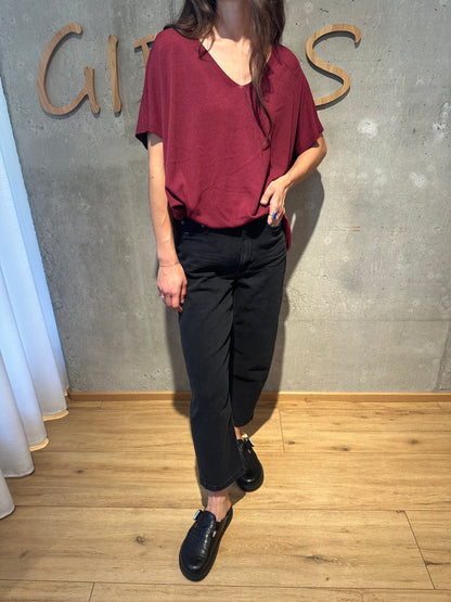 Shirt "Solveig V-Neck" - Versch. Farben