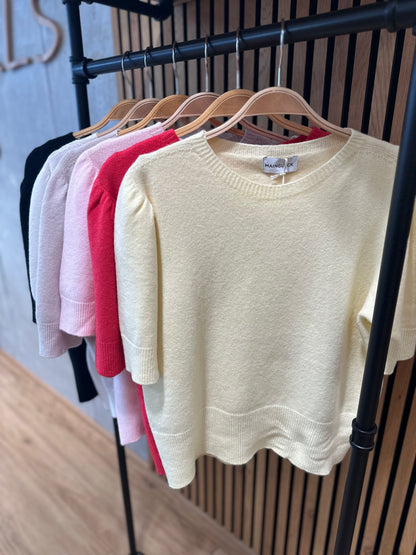 MG-Pulli "Moni Puffärmel kurzarm" versch. Farben