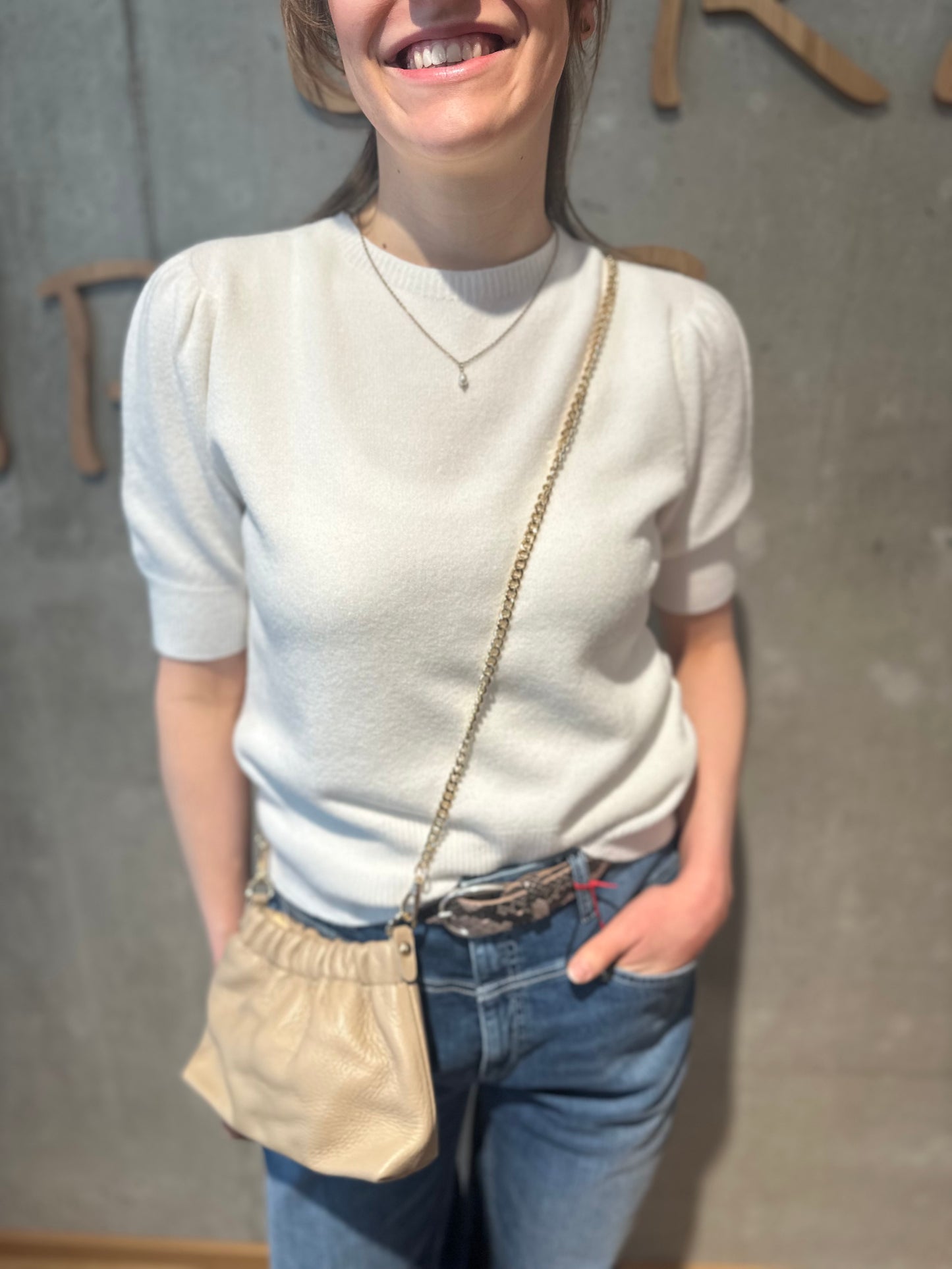 MG-Pulli "Moni Puffärmel kurzarm" versch. Farben