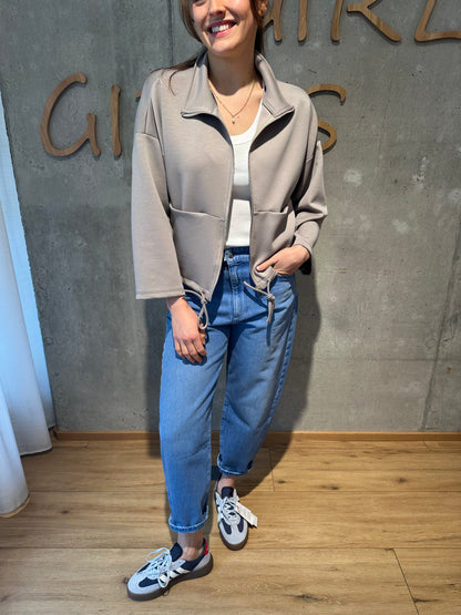 Zip-Jacke "Zendaya verkürzt" - Versch. Farben