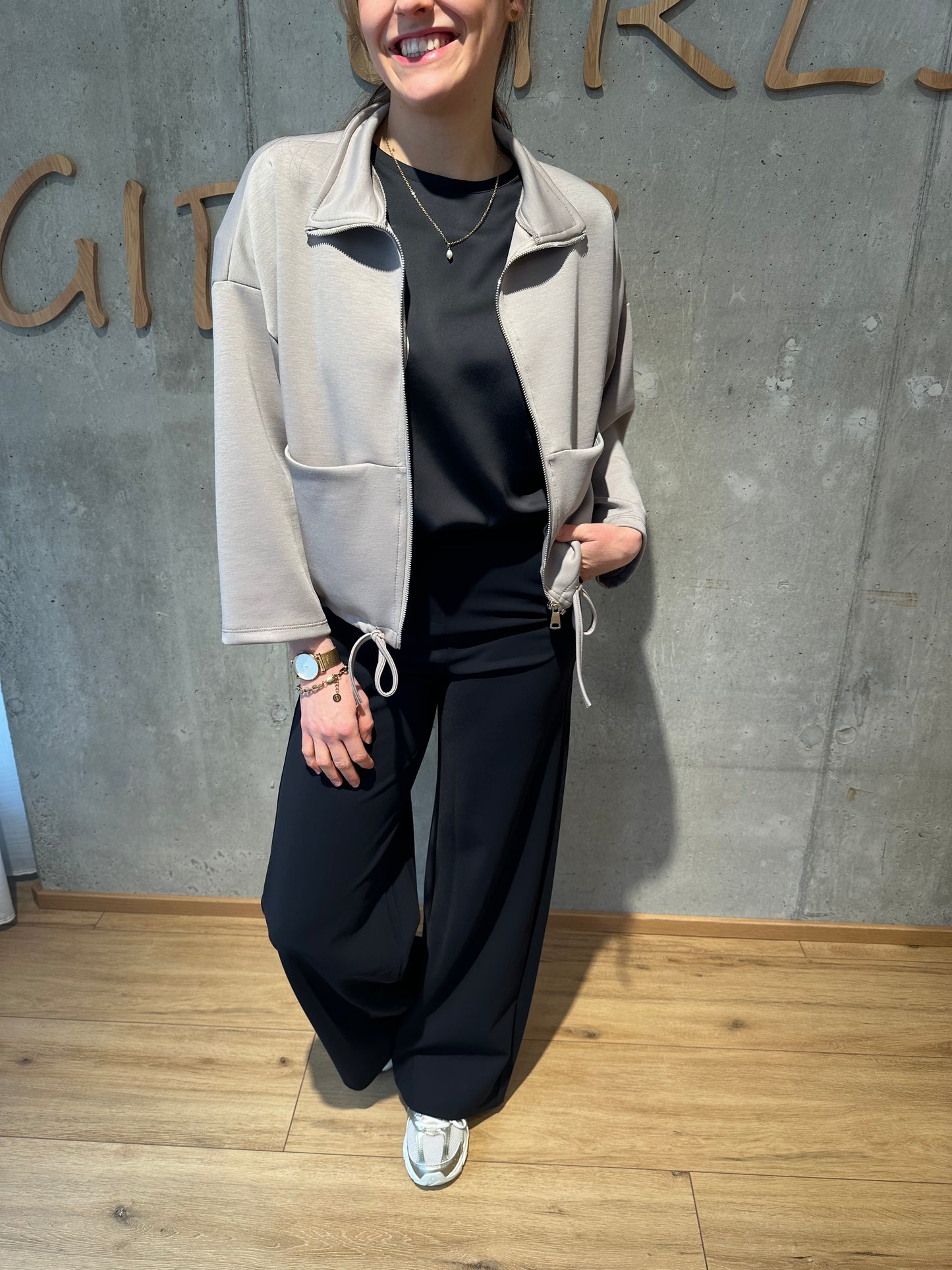 Zip-Jacke "Zendaya verkürzt" - Versch. Farben