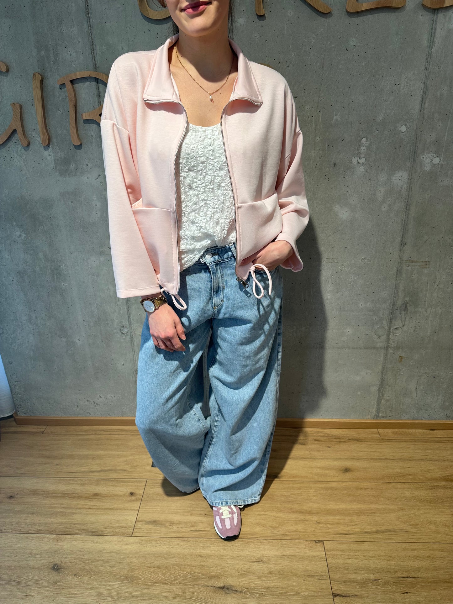 Zip-Jacke "Zendaya verkürzt" - Versch. Farben