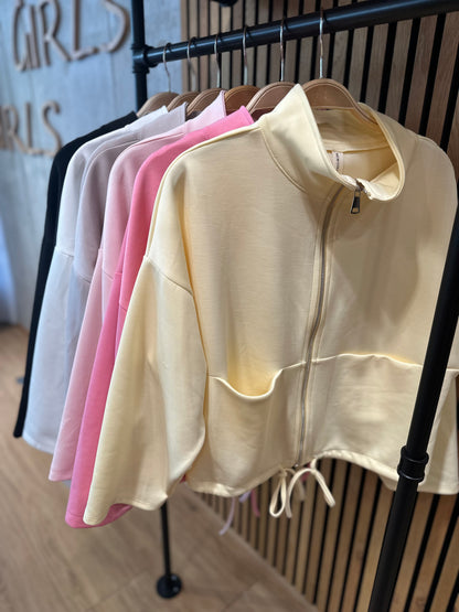 Zip-Jacke "Zendaya verkürzt" - Versch. Farben