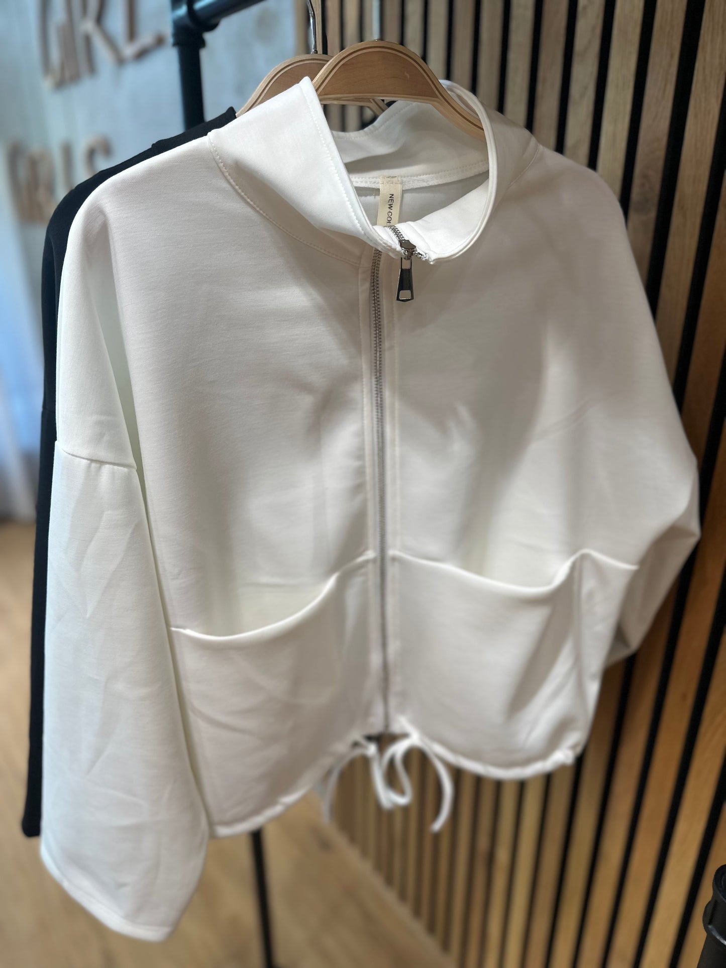 Zip-Jacke "Zendaya verkürzt" - Versch. Farben