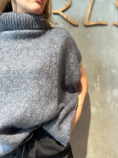 Pullover 1/2 Arm Rolli "Patty" - versch. Farben