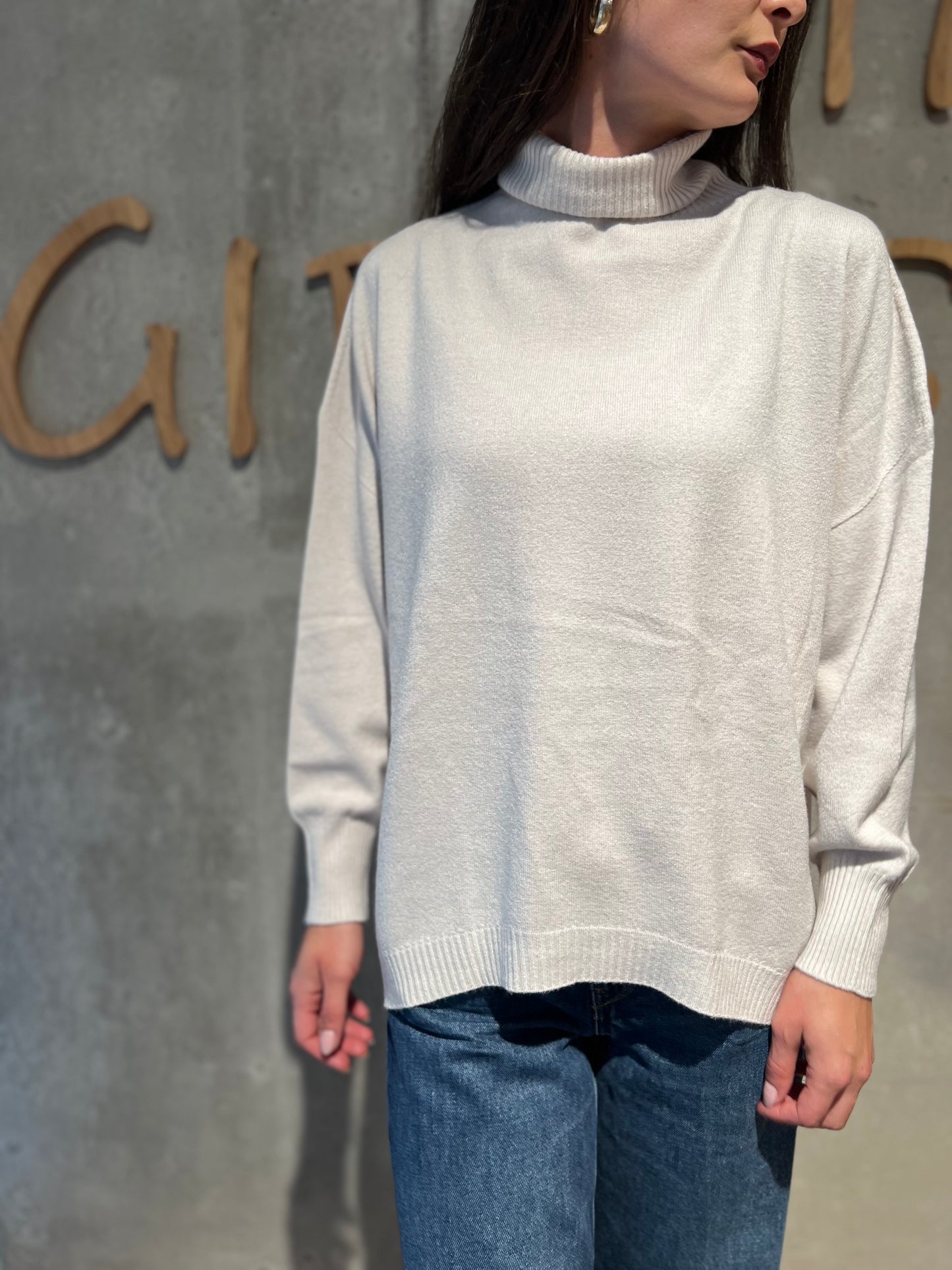 MG Pulli "Momo Rollkragen weit" versch. Farben