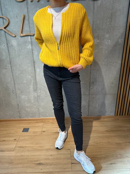Zip-Strickjacke "Zelda" - Versch. Farben