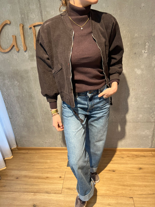 Cordjacke "Cori" Schokobraun