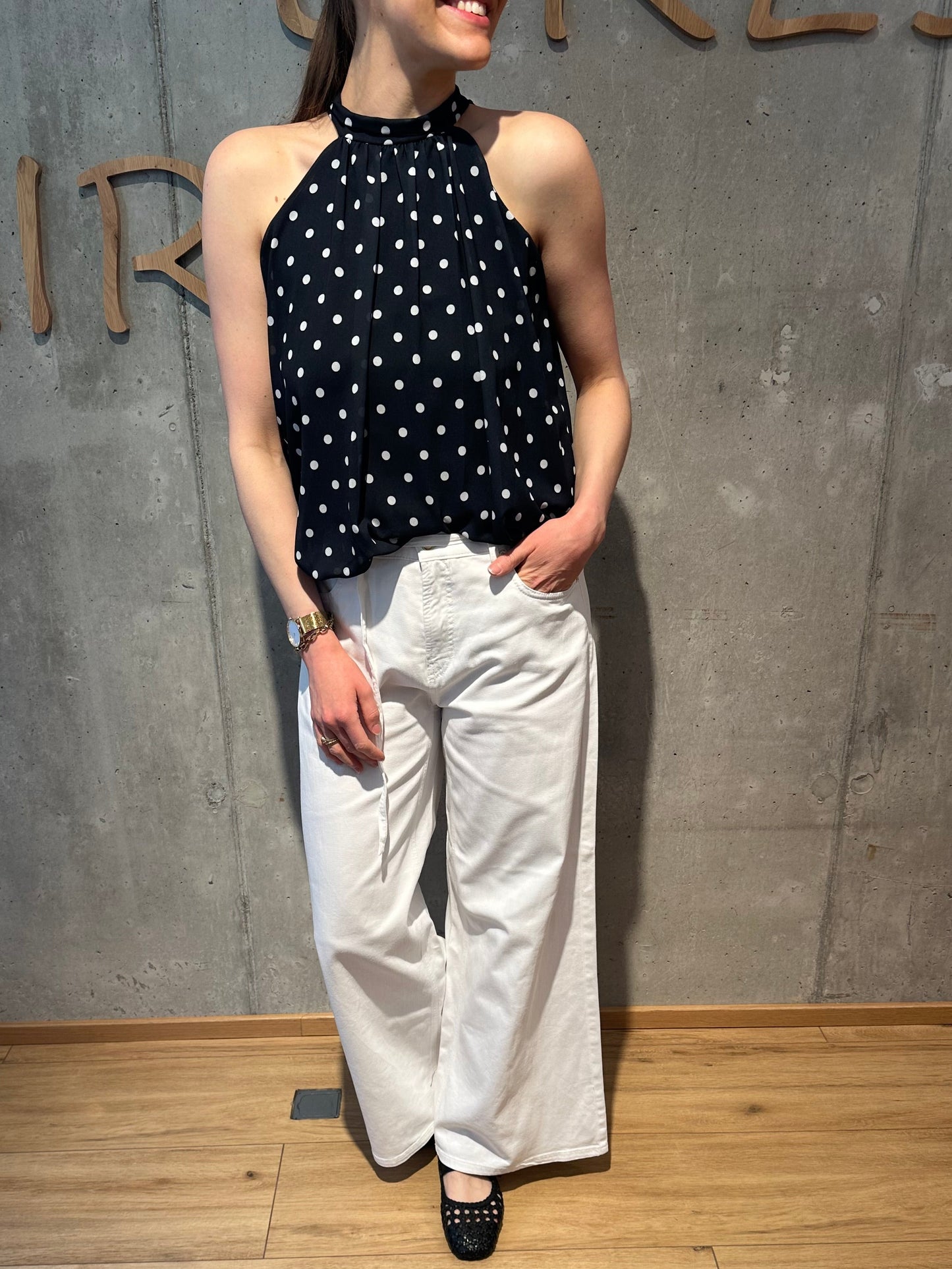 Top "Tandy Polka Dots" - Versch. Farben