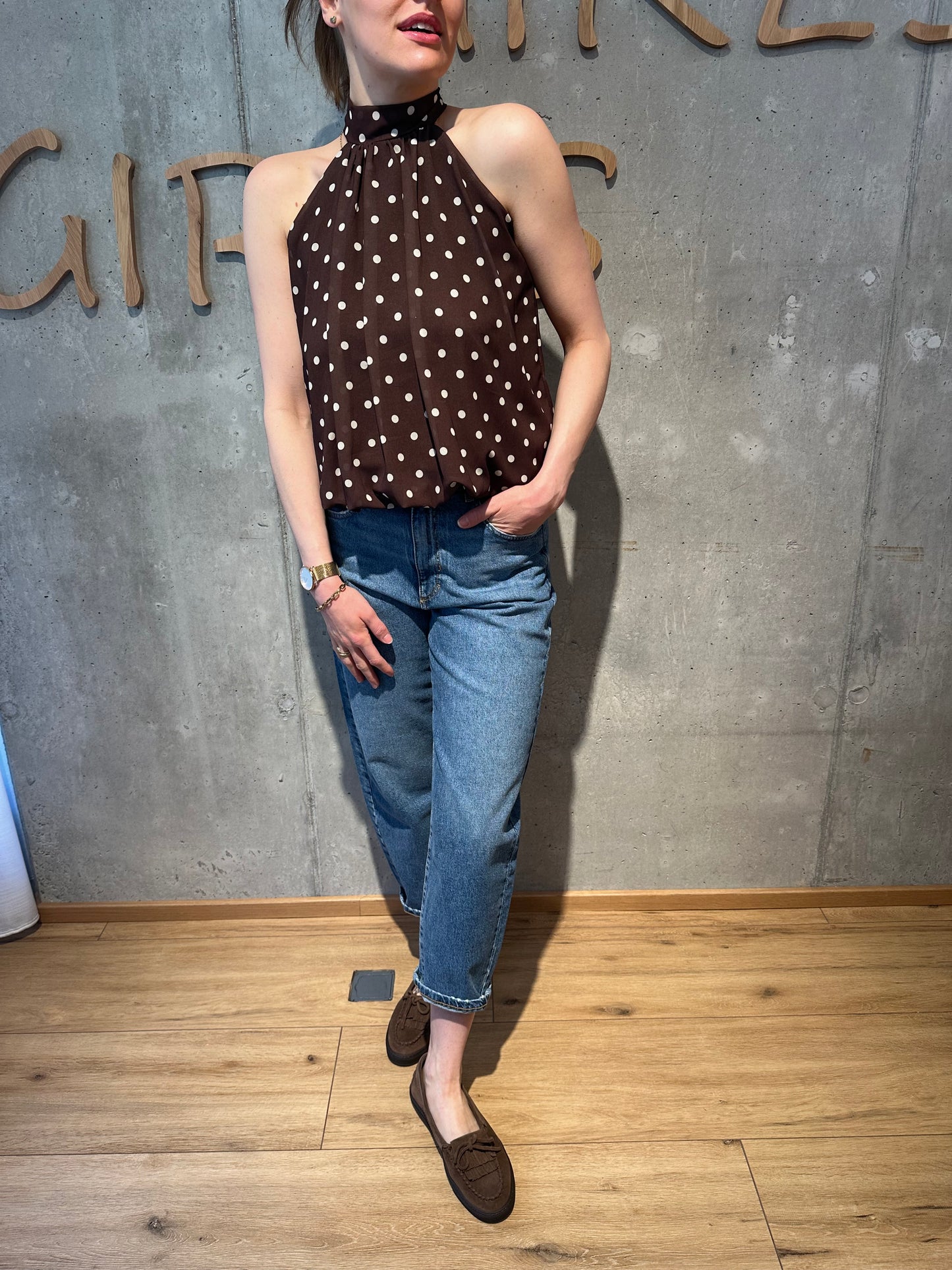 Top "Tandy Polka Dots" - Versch. Farben