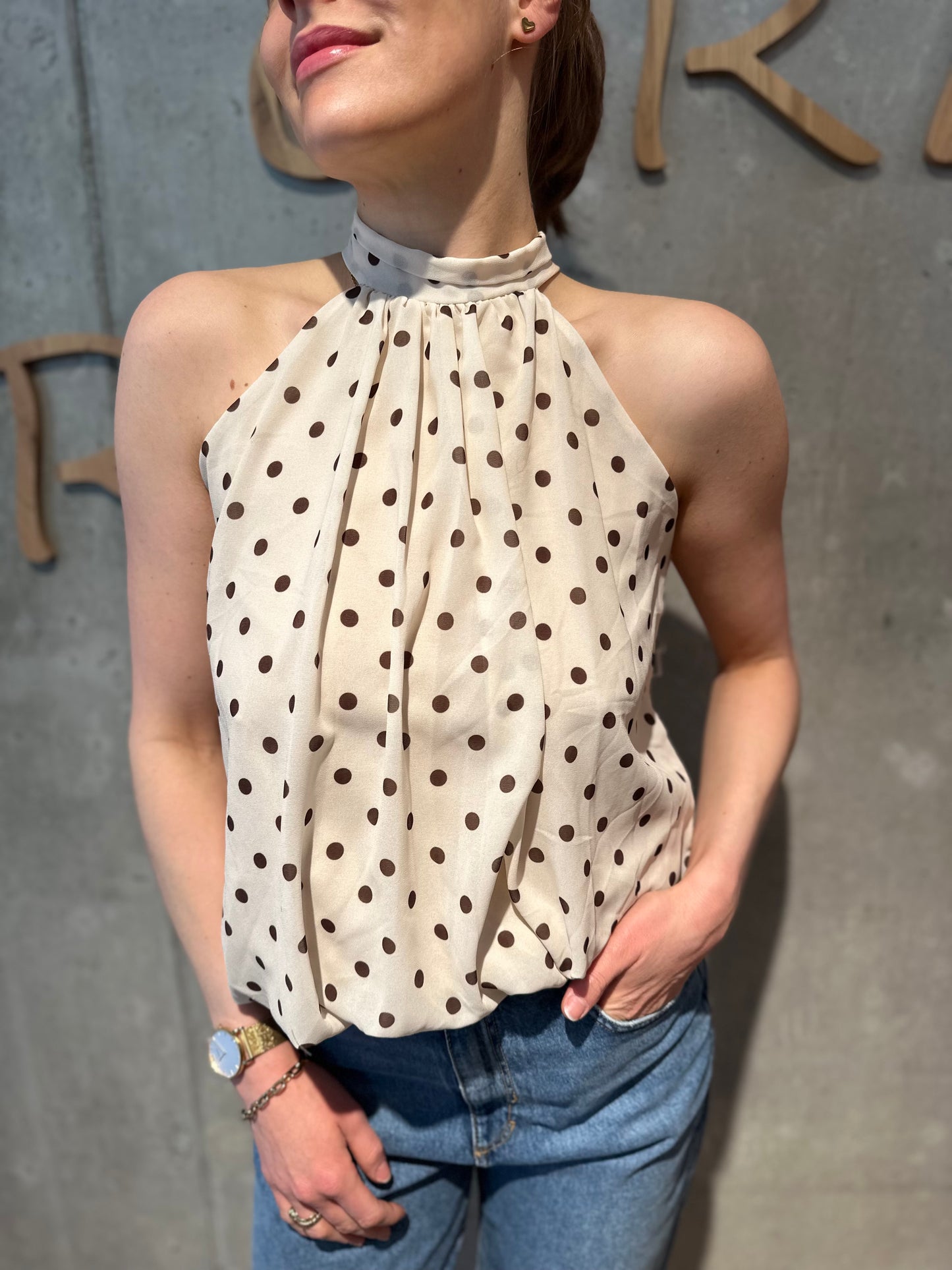 Top "Tandy Polka Dots" - Versch. Farben