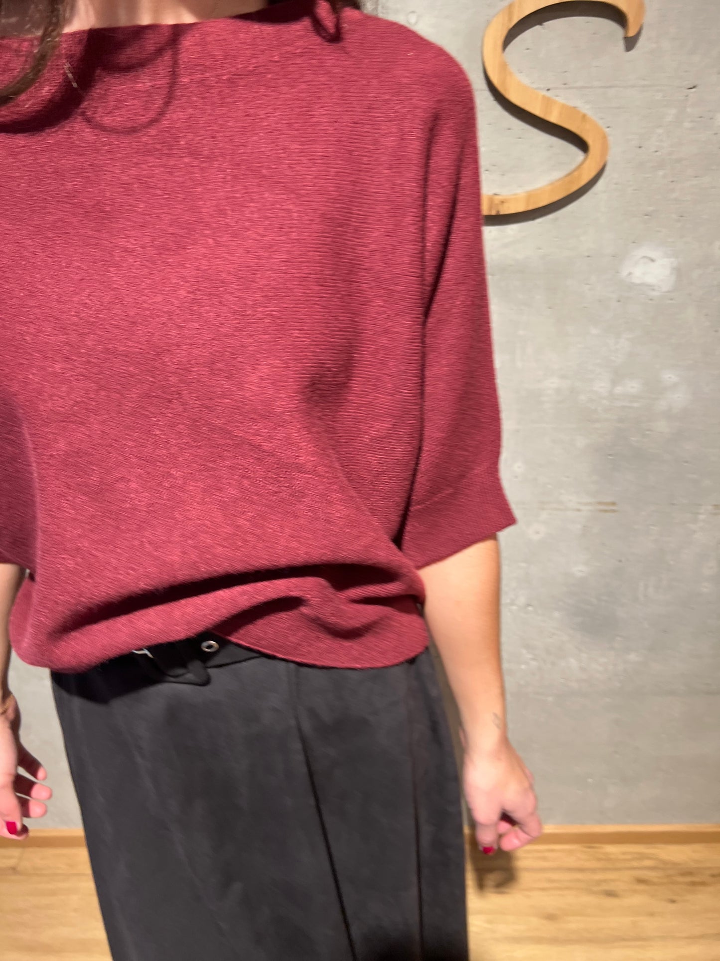 Pulli "Parli 1/2arm wide Neck" - Versch. Farben
