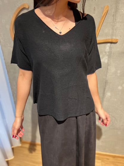 Pulli "Prudence 1/2arm V-Neck" - Versch. Farben
