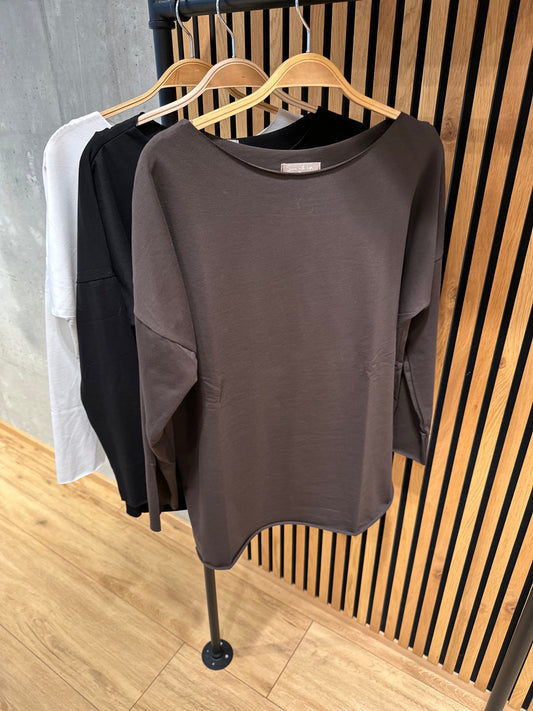 Langarmshirt "Lari" versch. Farben