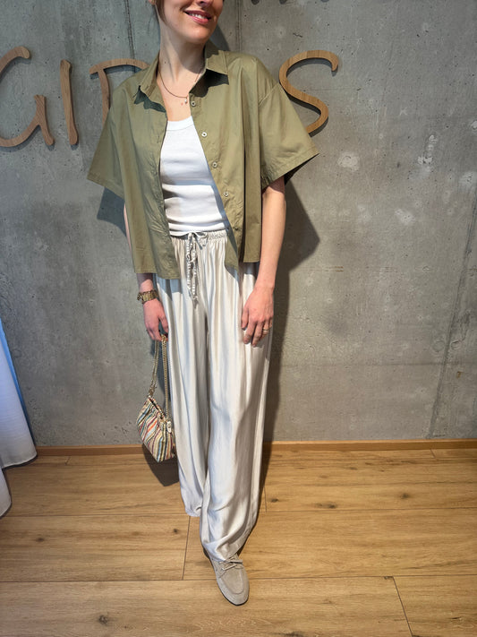 Hose "Hazel Satinoptik" - Versch. Farben