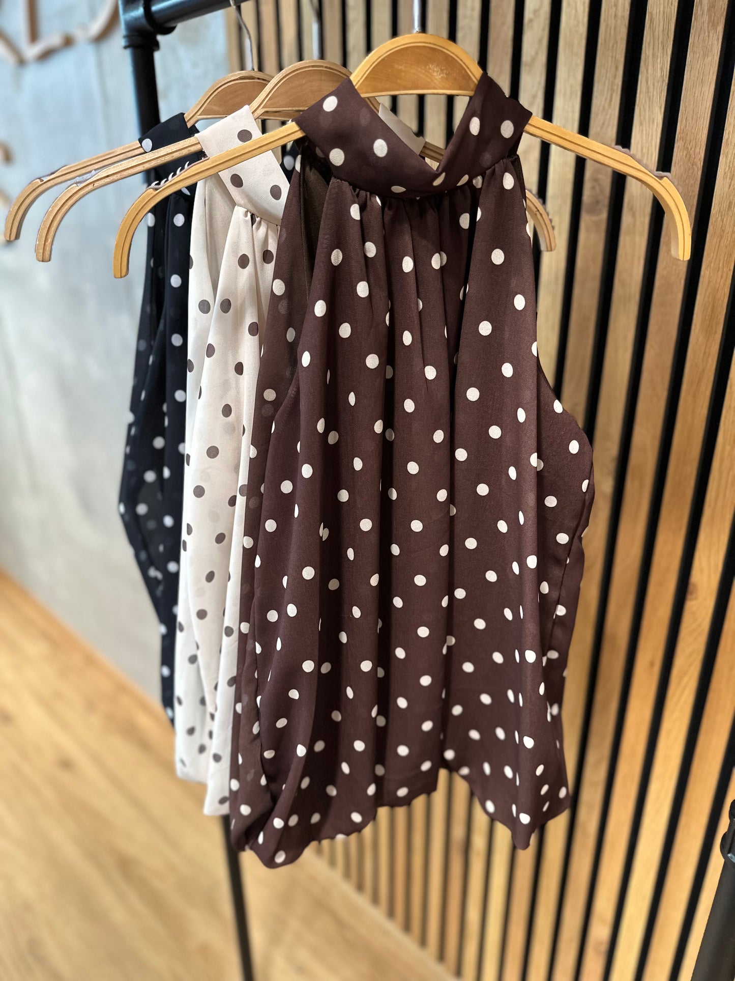 Top "Tandy Polka Dots" - Versch. Farben