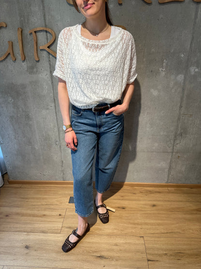 Spitzenshirt "Stella oversized" - Versch. Farben