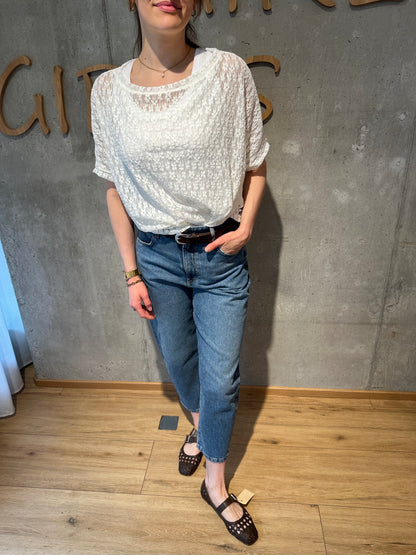 Spitzenshirt "Stella oversized" - Versch. Farben