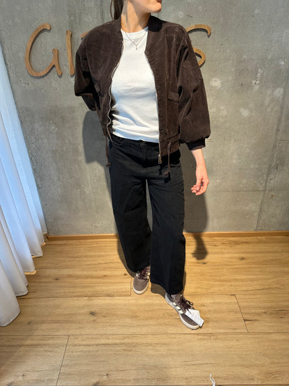 Cordjacke "Cori" Schokobraun