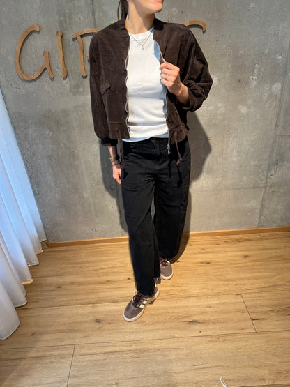 Cordjacke "Cori" Schokobraun