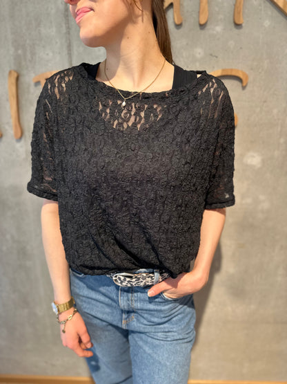 Spitzenshirt "Stella oversized" - Versch. Farben