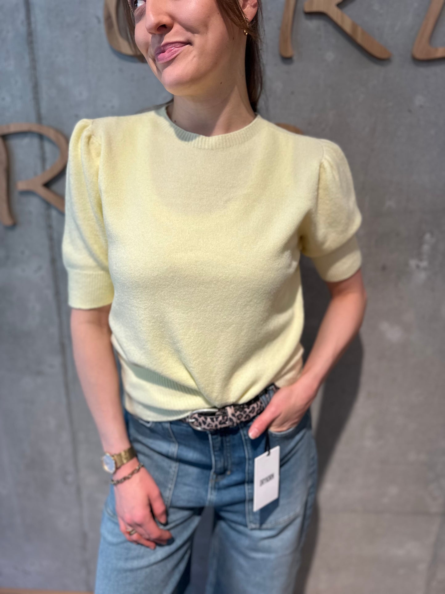 MG-Pulli "Moni Puffärmel kurzarm" versch. Farben