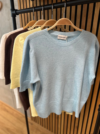 MG-Pulli "Moni Puffärmel kurzarm" versch. Farben