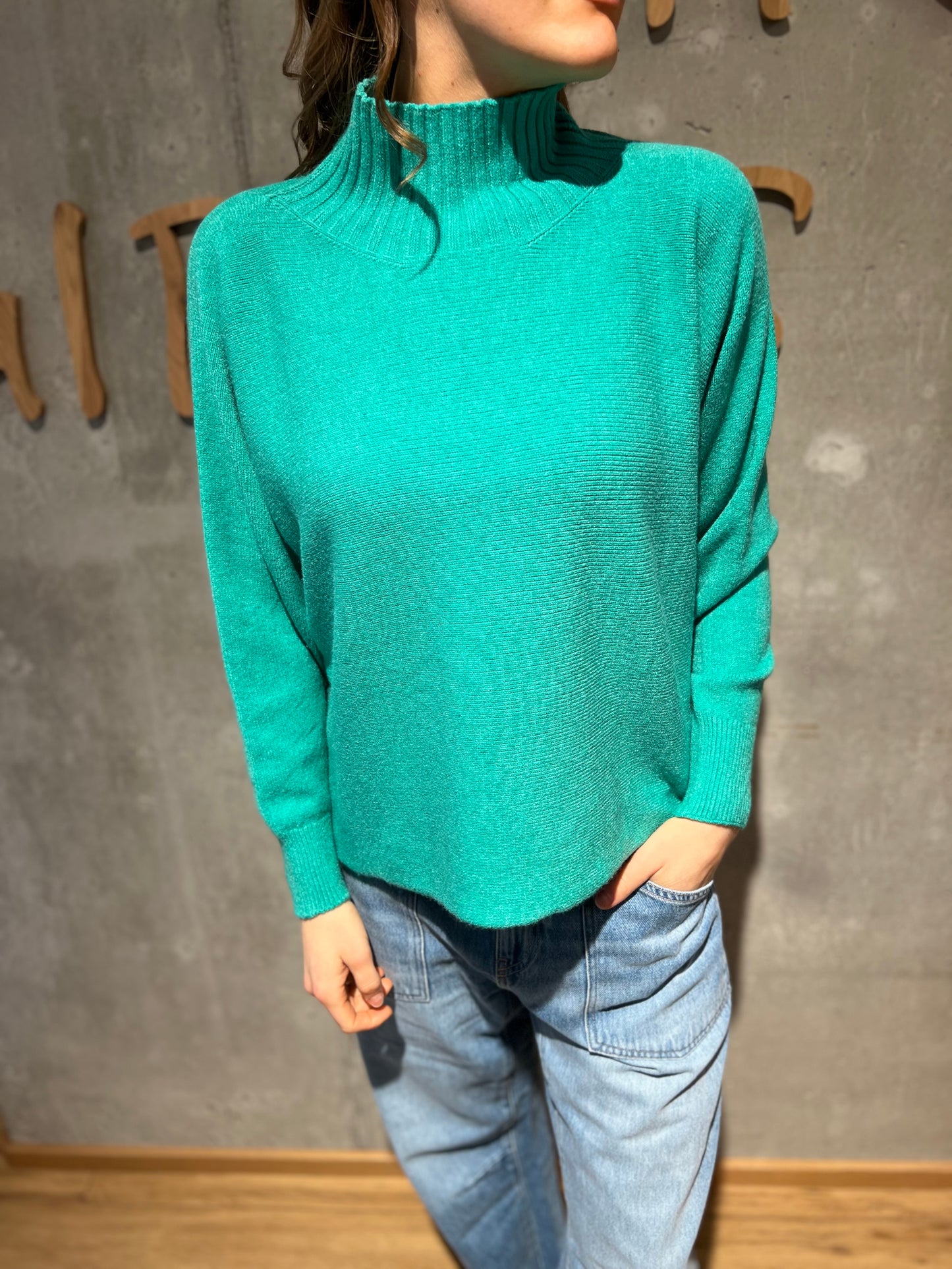 MG Pulli "Mabel Stehkragen" versch. Farben