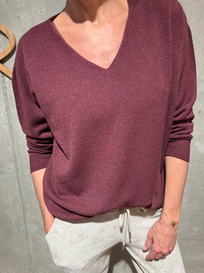 MG-Pulli "Madita V-Neck" - Versch. Farben