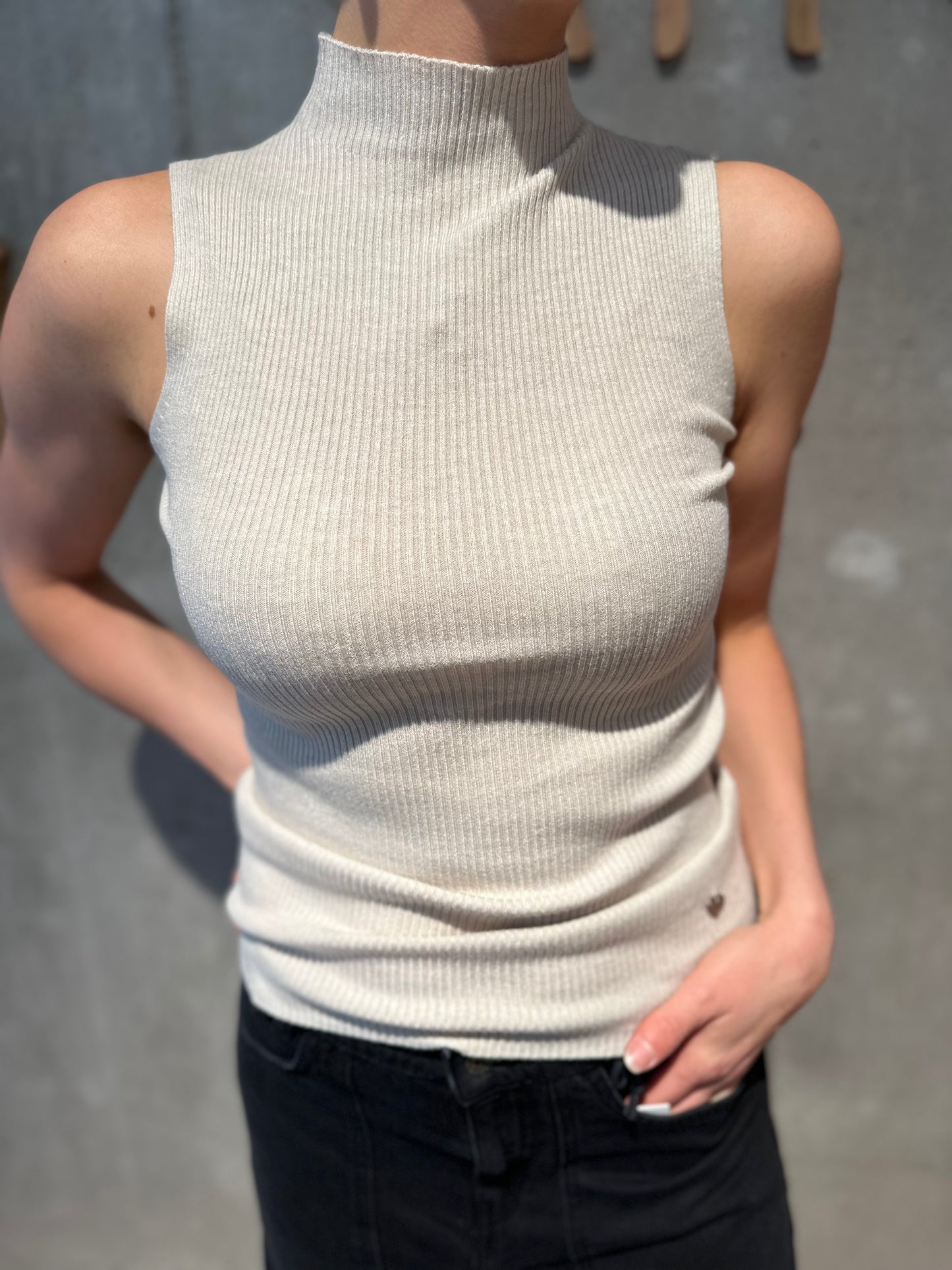 Top mit Rolli "Tia" - versch. Farben