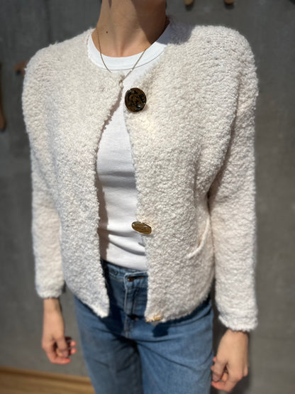 Strickjacke "Swenja mit Goldknöpfen" - Versch. Farben